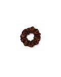 Silk Scrunchie (Medium) - Espresso