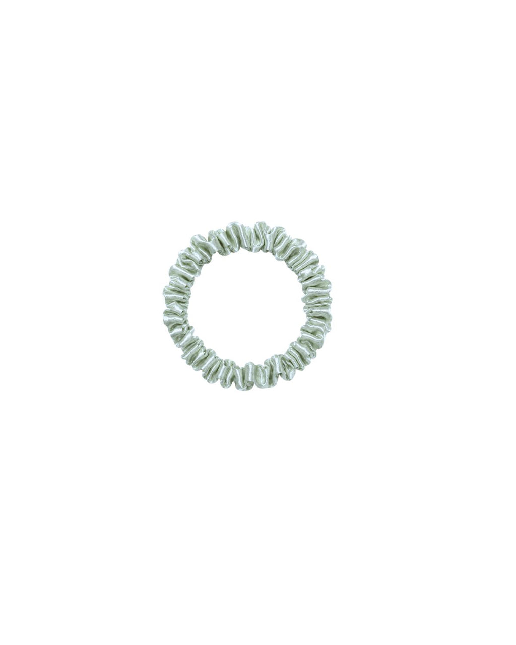 Silk Scrunchie (Small) - Sage