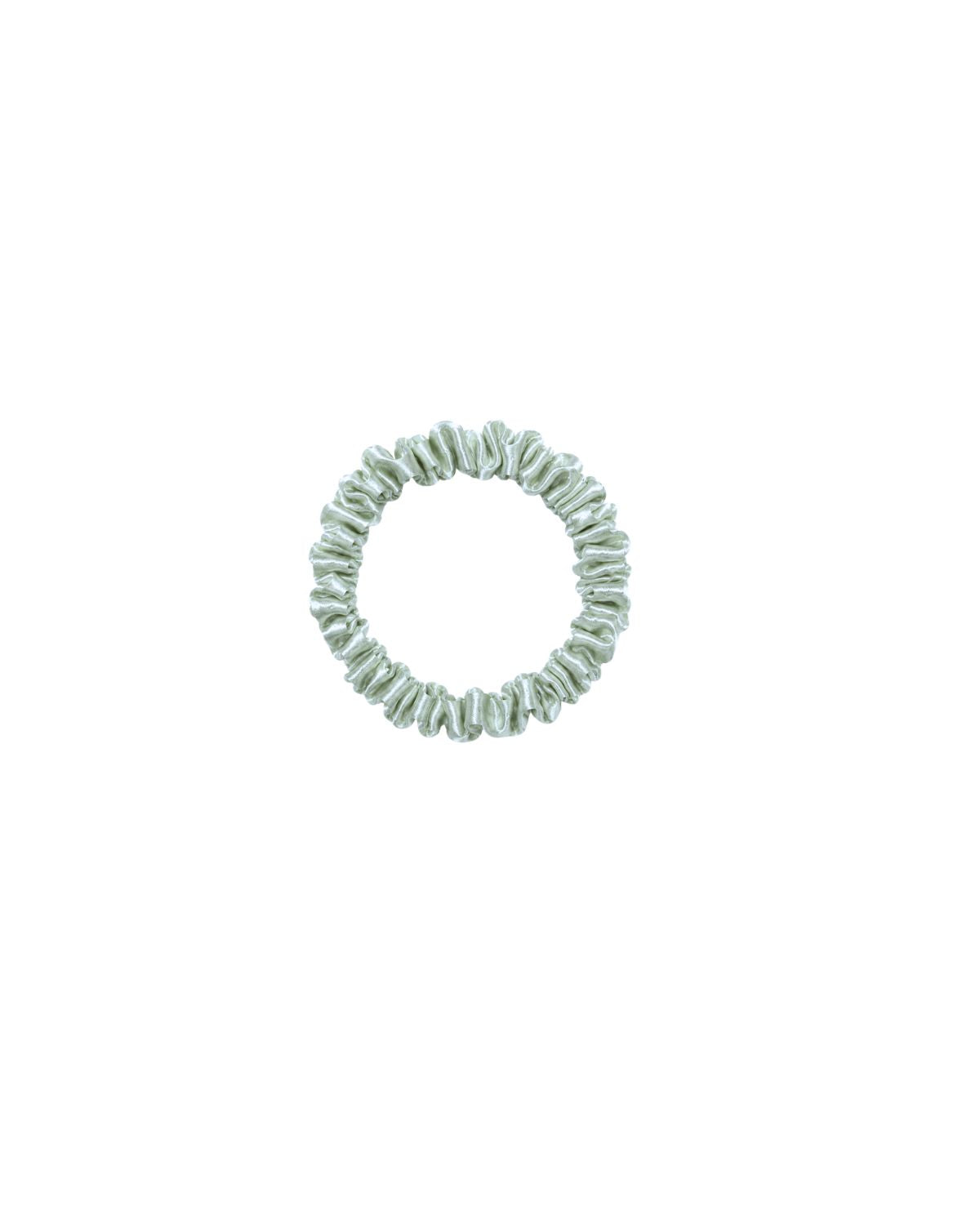 Silk Scrunchie (Small) - Sage
