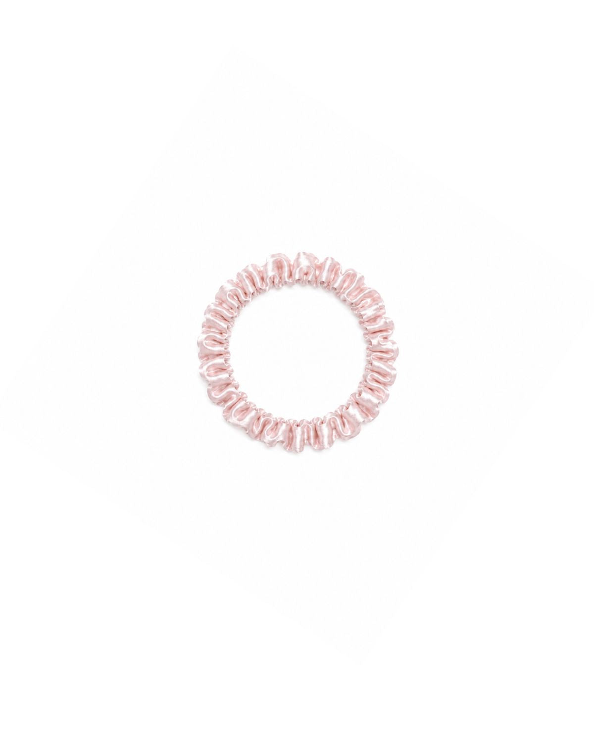 Silk Scrunchie (Small) - Heavenly Pink