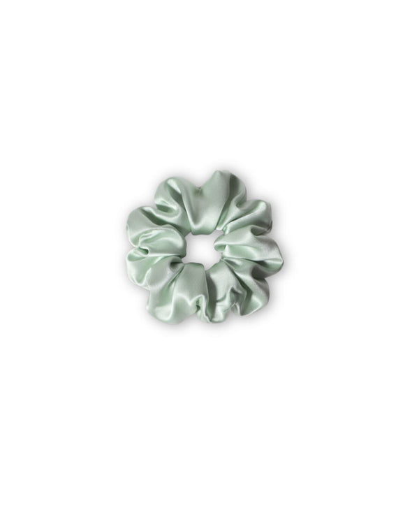Silk Scrunchie (Large) - Sage