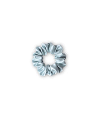 Silk Scrunchie (Medium) - Powder Blue