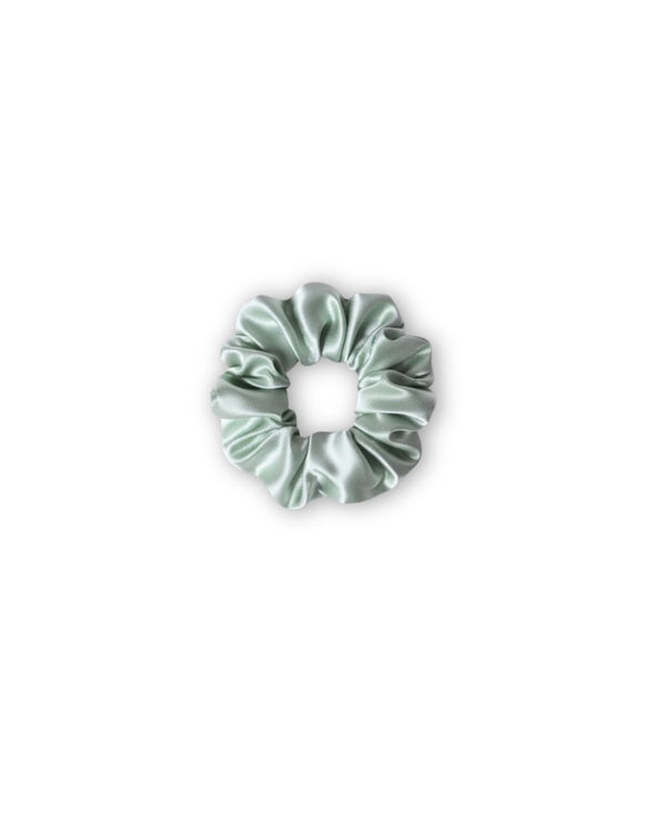 Silk Scrunchie (Medium) - Sage